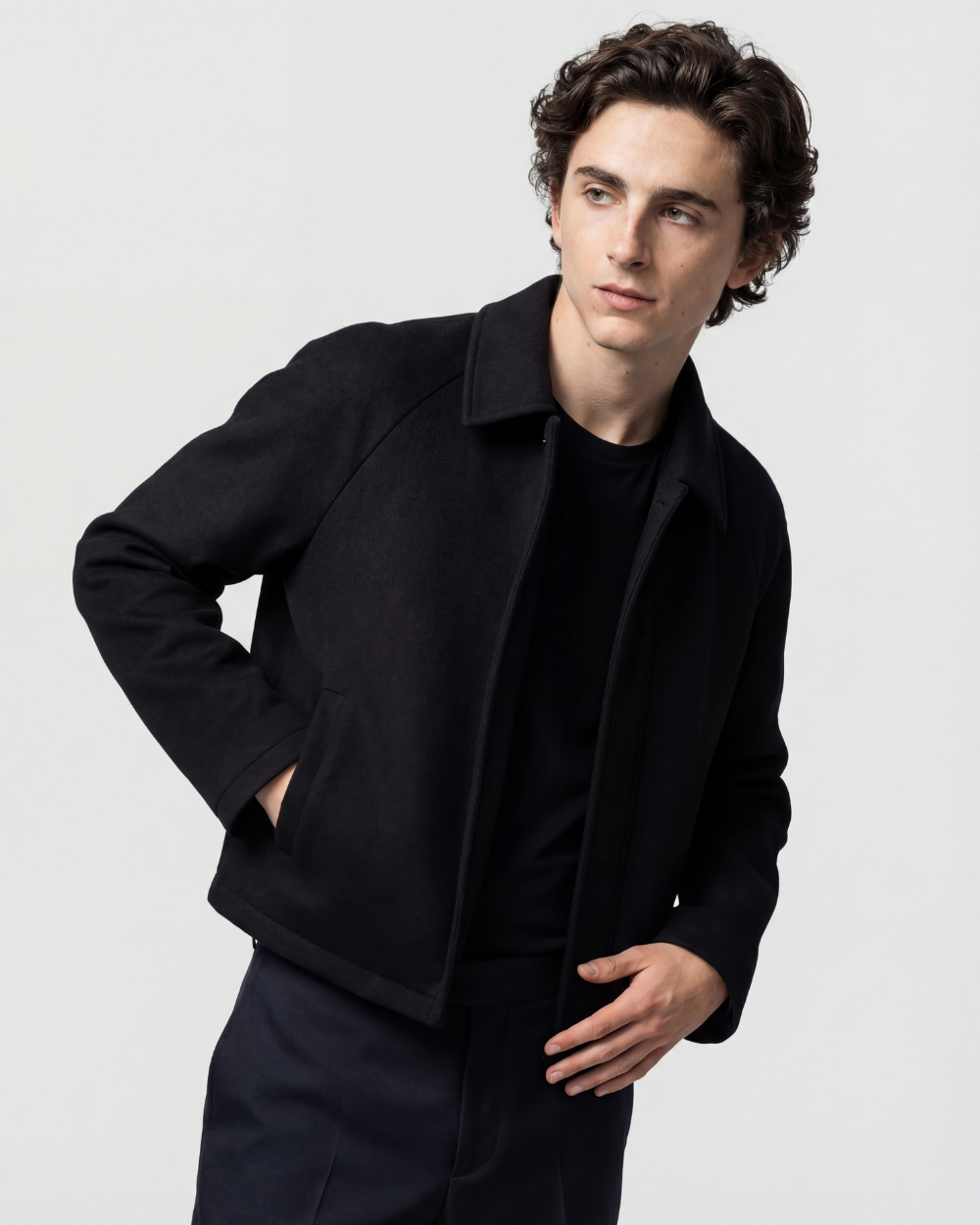Suédine Chalamet Jacket