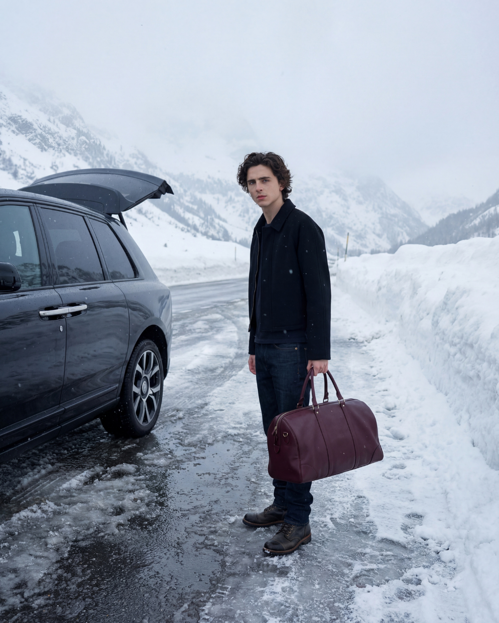 Suédine Chalamet Jacket