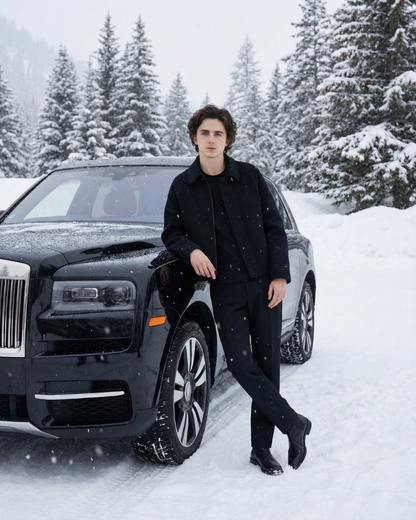 Suédine Chalamet Jacket